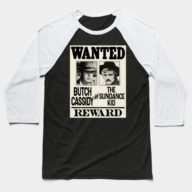 Wanted: Butch & Sundance Baseball T-Shirt by Scum & Villainy